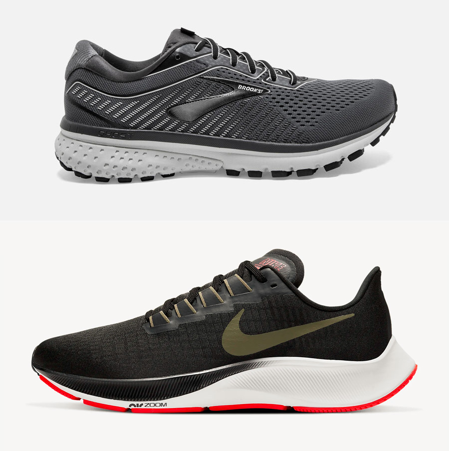 nike pegasus vs brooks ghost